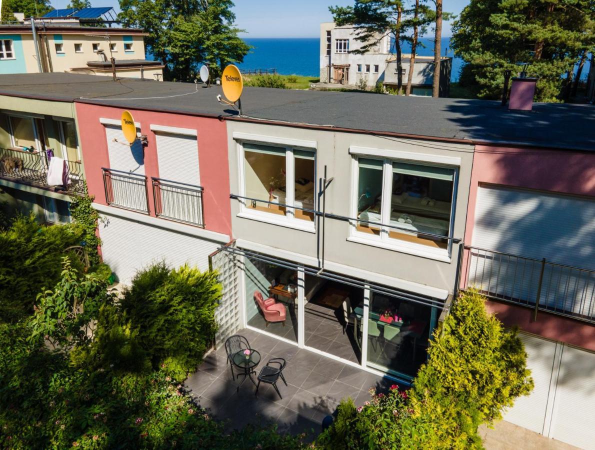 Apartamento Apartament Błękitny Horyzont - Gwiazda Północy Jastrzębia Góra Exterior foto
