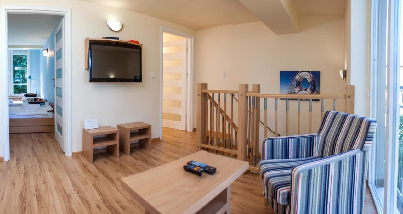Apartamento Apartament Błękitny Horyzont - Gwiazda Północy Jastrzębia Góra Exterior foto